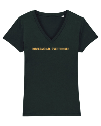 PROFESSIONAL OVERTHINKER Black