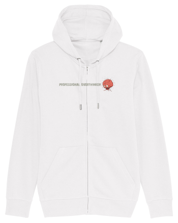 PROFESSIONAL OVERTHINKER - CREIER INCINS - LATERAL White