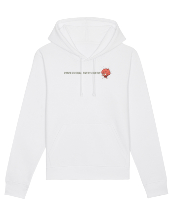 PROFESSIONAL OVERTHINKER - CREIER INCINS - LATERAL White