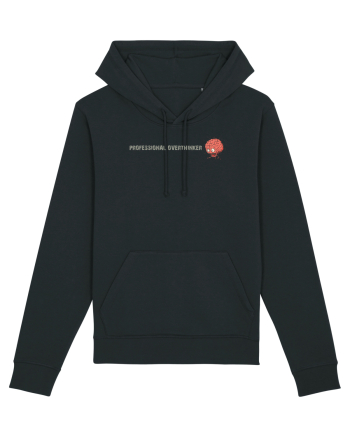 PROFESSIONAL OVERTHINKER - CREIER INCINS - LATERAL Black