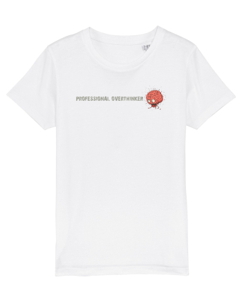 PROFESSIONAL OVERTHINKER - CREIER INCINS - LATERAL White