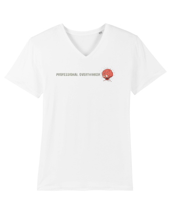 PROFESSIONAL OVERTHINKER - CREIER INCINS - LATERAL White