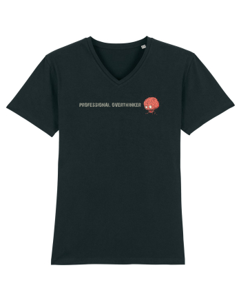 PROFESSIONAL OVERTHINKER - CREIER INCINS - LATERAL Black