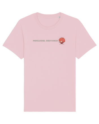 PROFESSIONAL OVERTHINKER - CREIER INCINS - LATERAL Cotton Pink