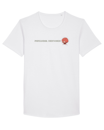 PROFESSIONAL OVERTHINKER - CREIER INCINS - LATERAL White