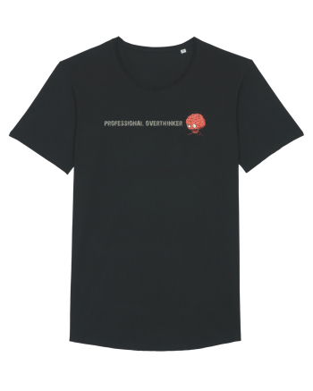 PROFESSIONAL OVERTHINKER - CREIER INCINS - LATERAL Black