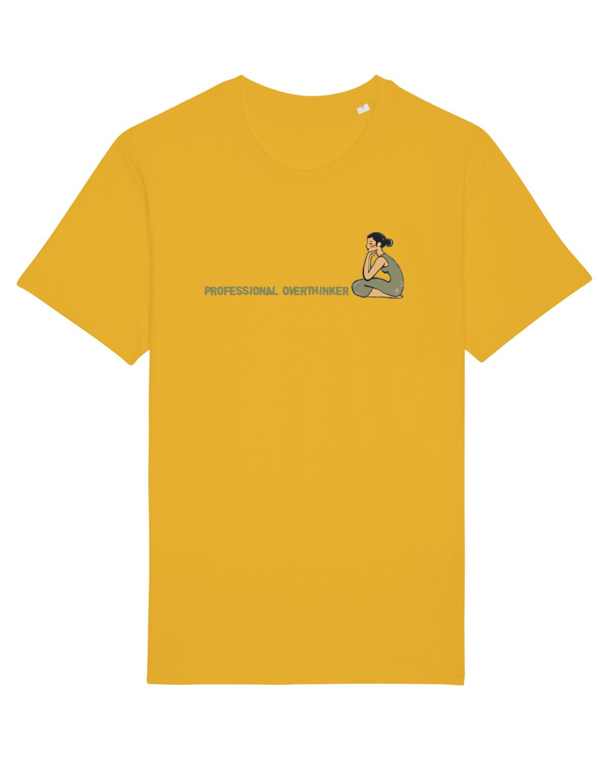Tricou mânecă scurtă Unisex Rocker Spectra Yellow