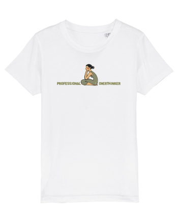 PROFESSIONAL OVERTHINKER - GANDITOAREA DE LA HAMANGIA  White
