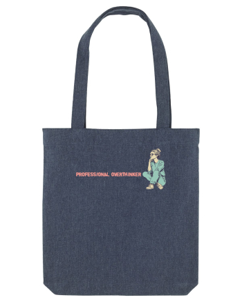 PROFESSIONAL OVERTHINKER - GANDITOAREA - LATERAL Midnight Blue