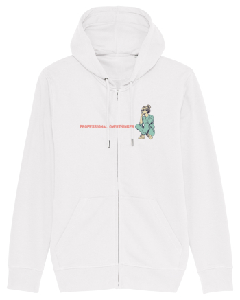 PROFESSIONAL OVERTHINKER - GANDITOAREA - LATERAL White