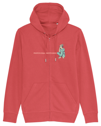 PROFESSIONAL OVERTHINKER - GANDITOAREA - LATERAL Carmine Red