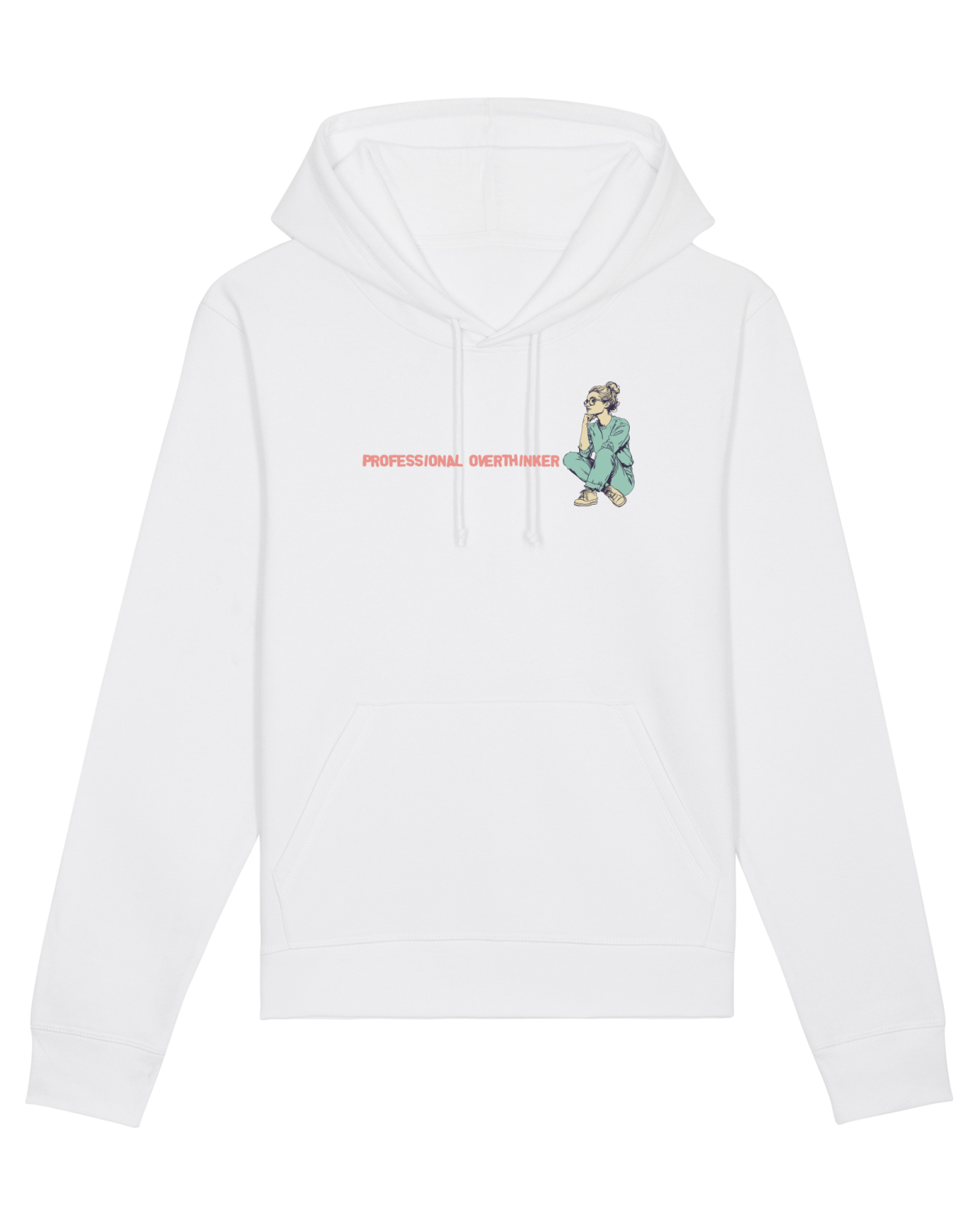 Hanorac Unisex Drummer White