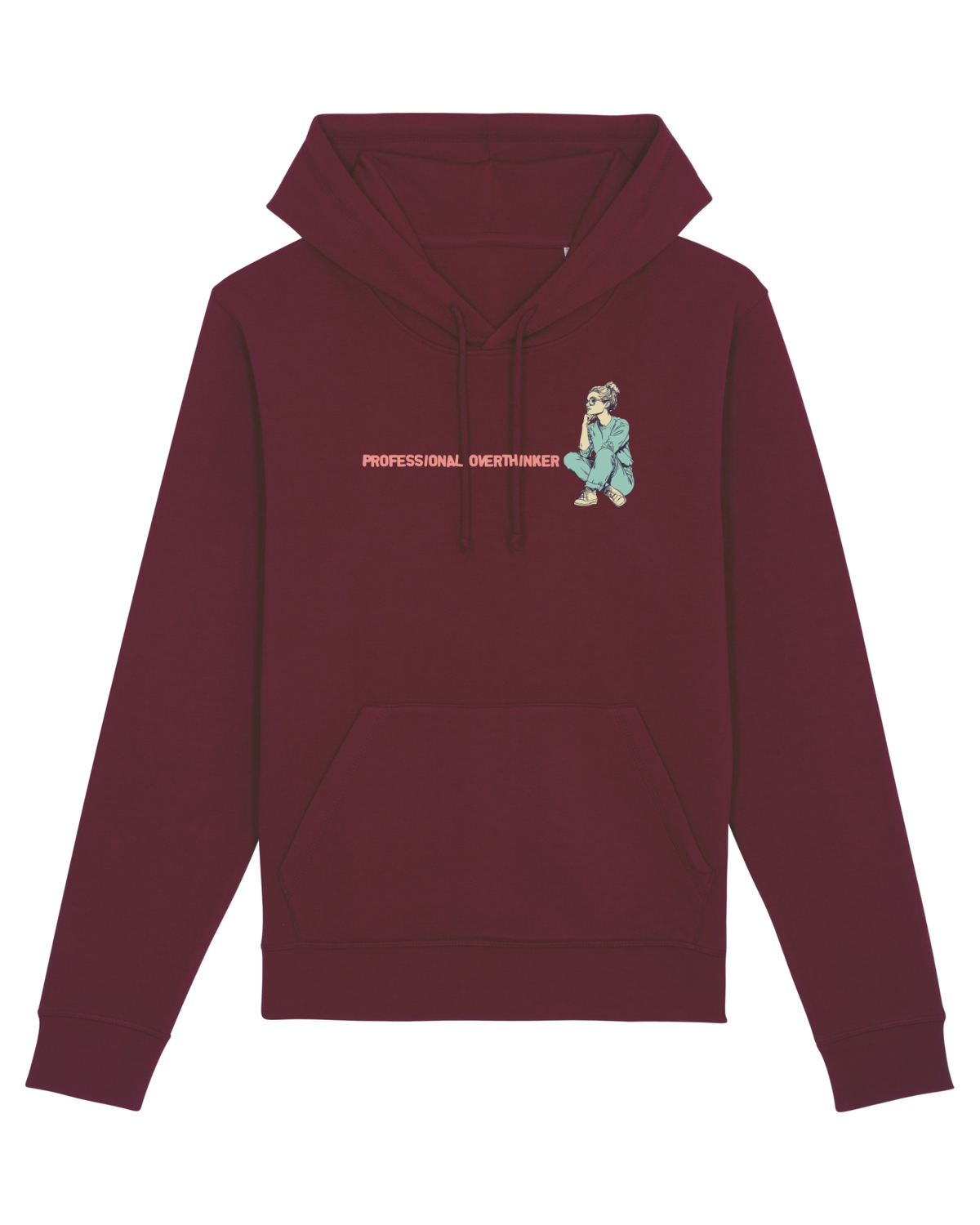 Hanorac Unisex Drummer Burgundy