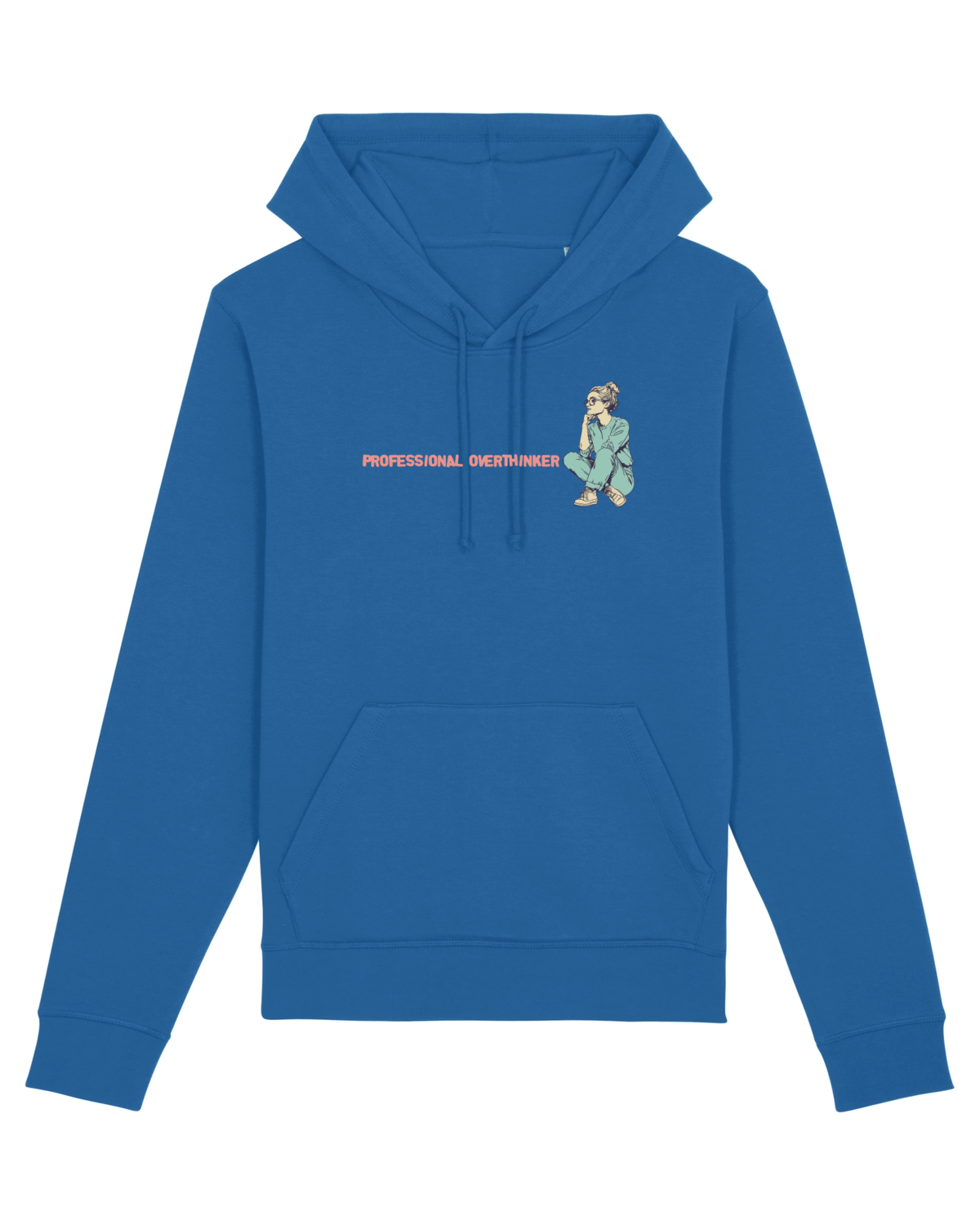 Hanorac Unisex Drummer Royal Blue
