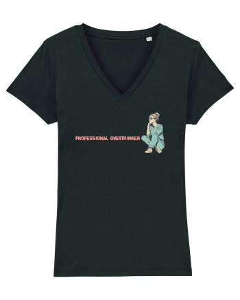 PROFESSIONAL OVERTHINKER - GANDITOAREA - LATERAL Black