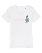 PROFESSIONAL OVERTHINKER - GANDITOAREA - LATERAL Tricou mânecă scurtă  Copii Mini Creator