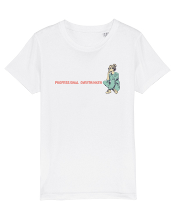 PROFESSIONAL OVERTHINKER - GANDITOAREA - LATERAL White