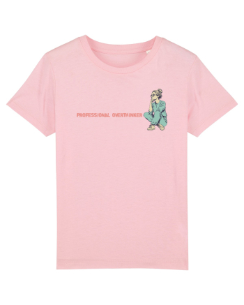 PROFESSIONAL OVERTHINKER - GANDITOAREA - LATERAL Cotton Pink