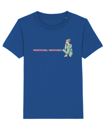 PROFESSIONAL OVERTHINKER - GANDITOAREA - LATERAL Majorelle Blue