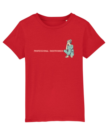 PROFESSIONAL OVERTHINKER - GANDITOAREA - LATERAL Red