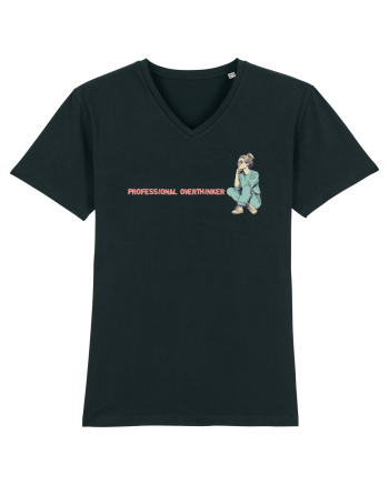 PROFESSIONAL OVERTHINKER - GANDITOAREA - LATERAL Black