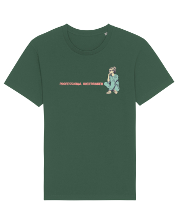 PROFESSIONAL OVERTHINKER - GANDITOAREA - LATERAL Bottle Green
