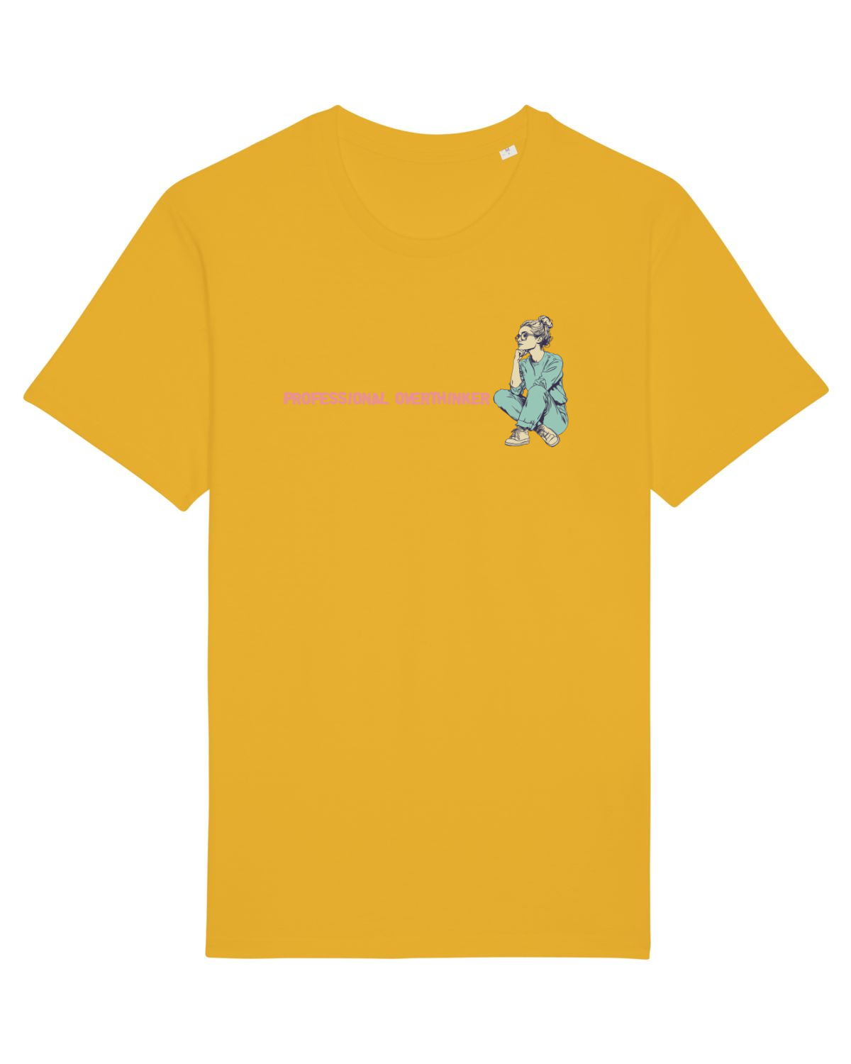 Tricou mânecă scurtă Unisex Rocker Spectra Yellow