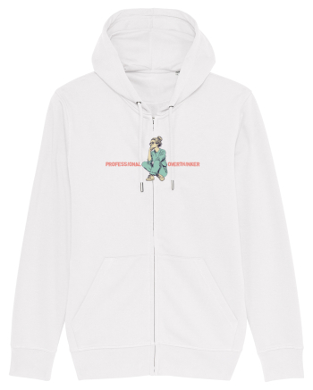 PROFESSIONAL OVERTHINKER - GANDITOAREA  White