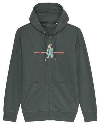 PROFESSIONAL OVERTHINKER - GANDITOAREA  Anthracite