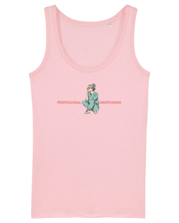 PROFESSIONAL OVERTHINKER - GANDITOAREA  Cotton Pink