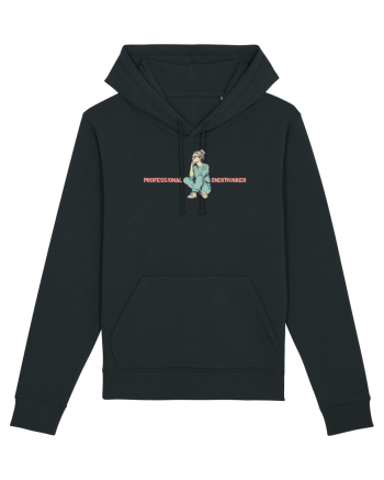 PROFESSIONAL OVERTHINKER - GANDITOAREA  Black