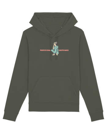 PROFESSIONAL OVERTHINKER - GANDITOAREA  Khaki