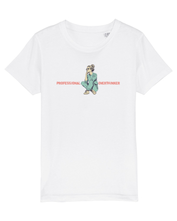 PROFESSIONAL OVERTHINKER - GANDITOAREA  White