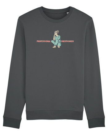 PROFESSIONAL OVERTHINKER - GANDITOAREA  Anthracite