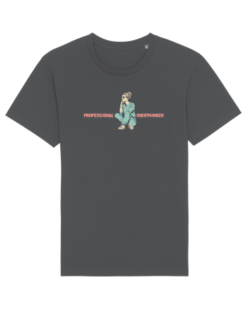PROFESSIONAL OVERTHINKER - GANDITOAREA  Anthracite