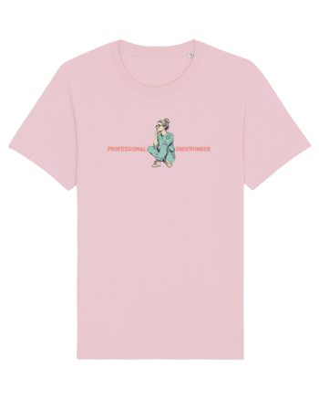 PROFESSIONAL OVERTHINKER - GANDITOAREA  Cotton Pink