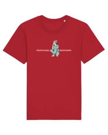 PROFESSIONAL OVERTHINKER - GANDITOAREA  Red