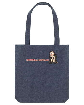 PROFESSIONAL OVERTHINKER - GANDITOAREA 2 - LATERAL Midnight Blue