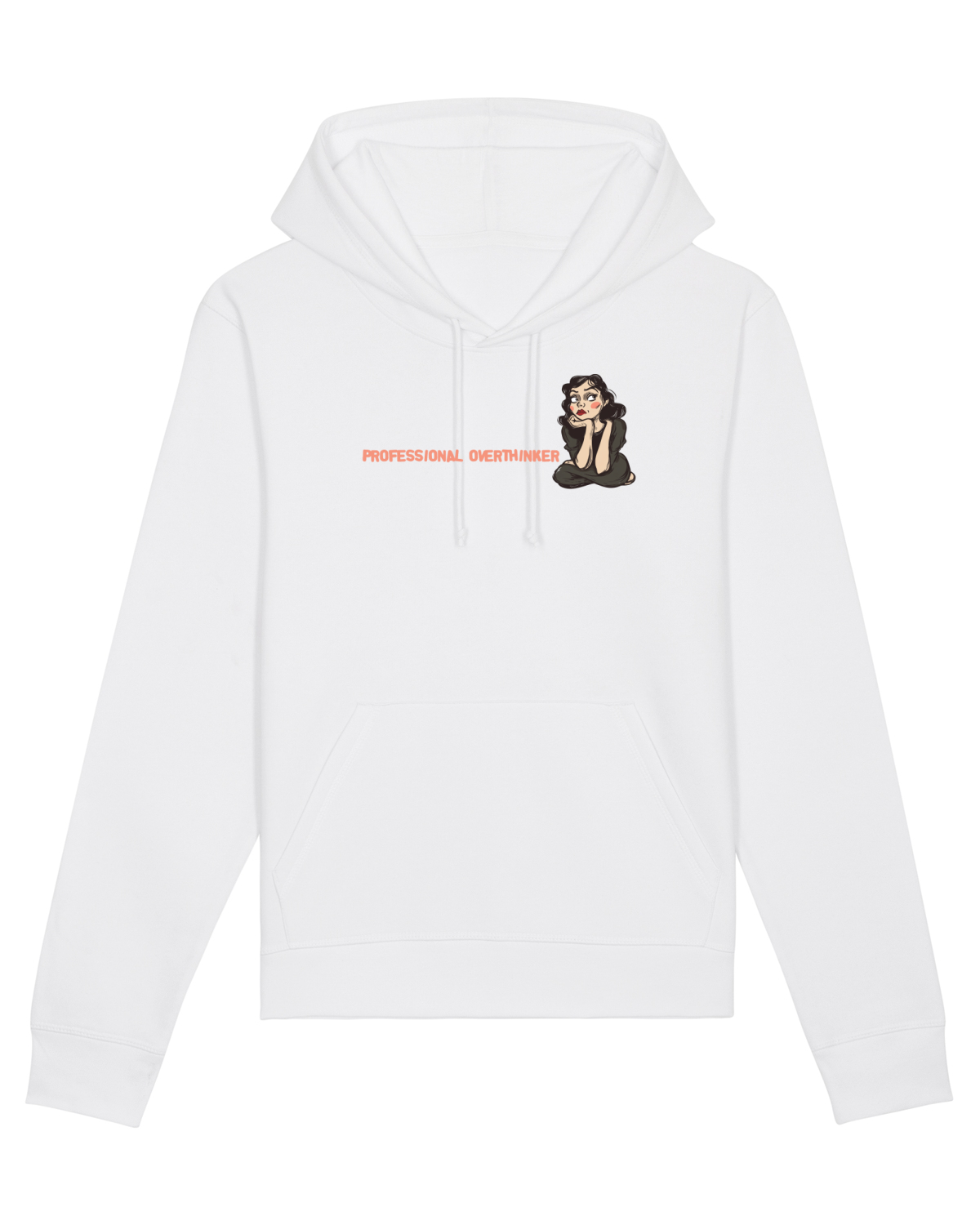 Hanorac Unisex Drummer White