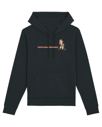 PROFESSIONAL OVERTHINKER - GANDITOAREA 2 - LATERAL Black