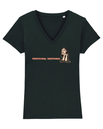 PROFESSIONAL OVERTHINKER - GANDITOAREA 2 - LATERAL Black