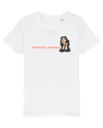 PROFESSIONAL OVERTHINKER - GANDITOAREA 2 - LATERAL Tricou mânecă scurtă  Copii Mini Creator