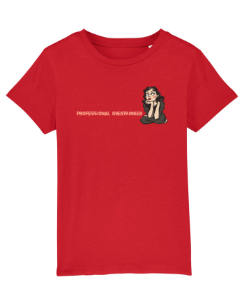 PROFESSIONAL OVERTHINKER - GANDITOAREA 2 - LATERAL Red