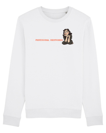 PROFESSIONAL OVERTHINKER - GANDITOAREA 2 - LATERAL White