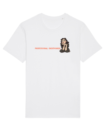 PROFESSIONAL OVERTHINKER - GANDITOAREA 2 - LATERAL White