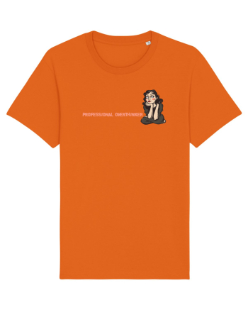 PROFESSIONAL OVERTHINKER - GANDITOAREA 2 - LATERAL Bright Orange