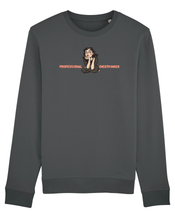 PROFESSIONAL OVERTHINKER - GANDITOAREA 2 Anthracite