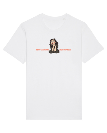 PROFESSIONAL OVERTHINKER - GANDITOAREA 2 White