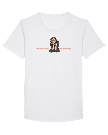 PROFESSIONAL OVERTHINKER - GANDITOAREA 2 White