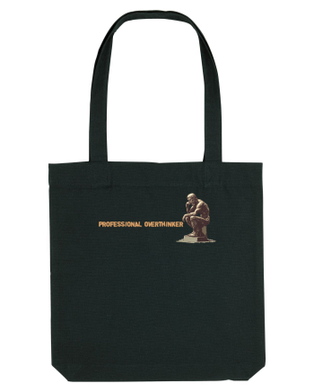 PROFESSIONAL OVERTHINKER - GANDITORUL DE LA HAMANGIA - lateral Black